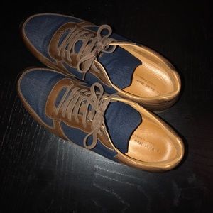To Boot sneakers leather and denim